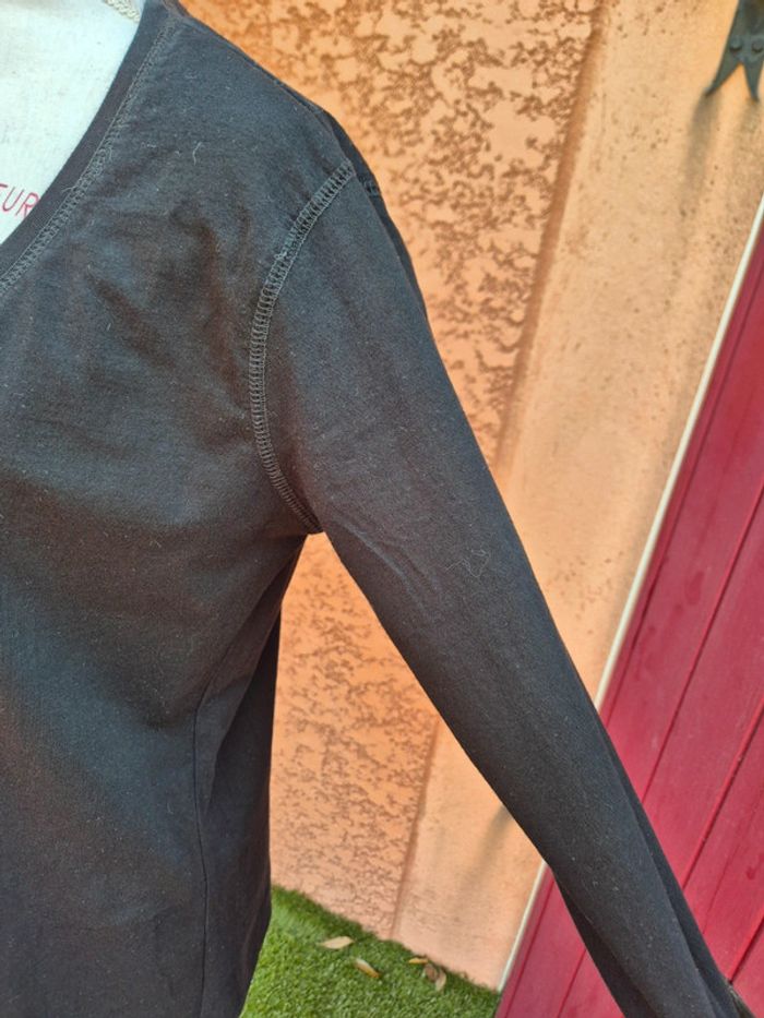 Tunique noire et strass T. XL - photo numéro 4