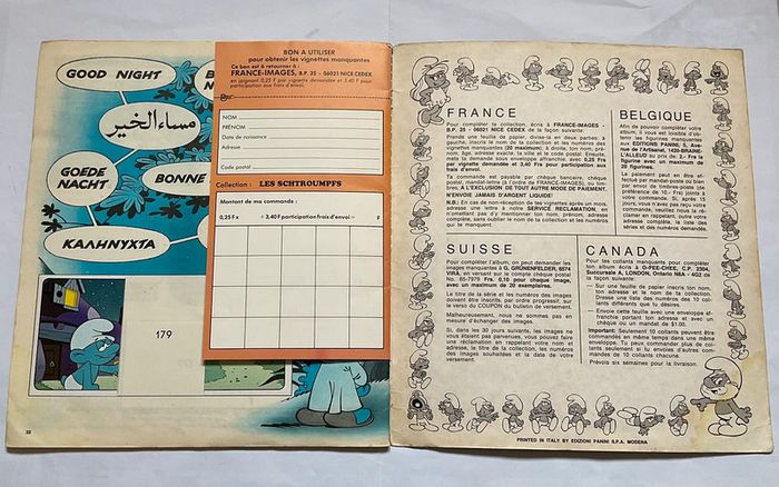 Album Panini Les Schtroumpfs vintage - photo numéro 4