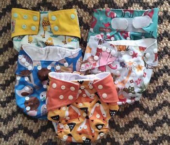 Lot couche happyflute et little bloom