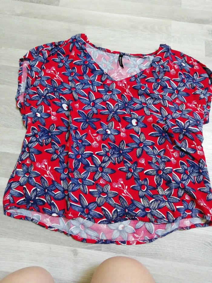 Tee shirt fleuri 38 anna kare