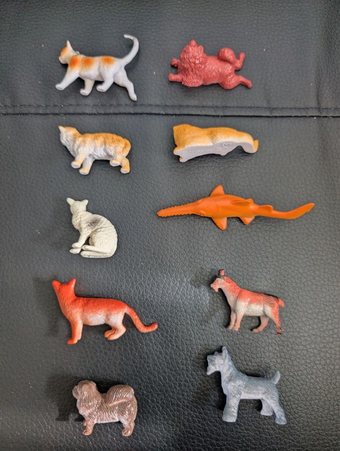Lot de 10 petites figurines animaux - photo numéro 4