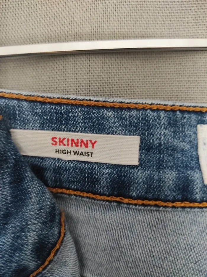 Short Jean Jennyfer skinny taille haute - photo numéro 7