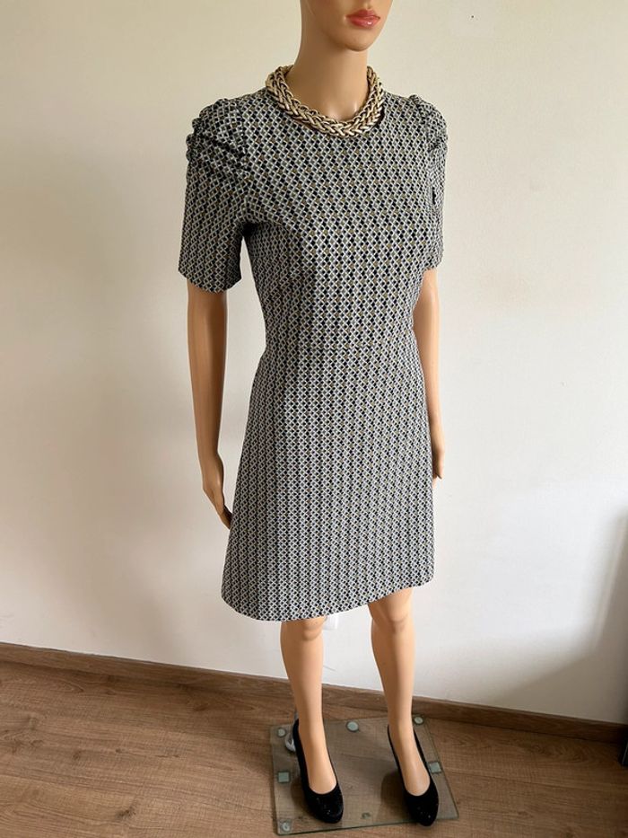 Robe imprimée à manches courtes Sinequanone taille 36 jamais portée - photo numéro 4