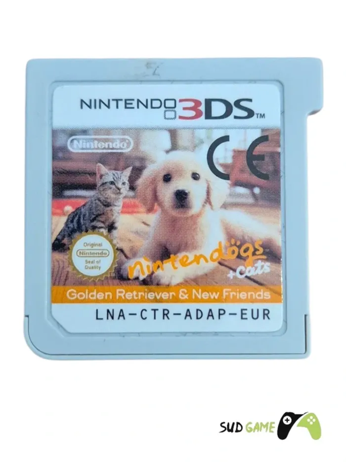 Jeu de Nintendo 3DS en loose " Nintendogs golden retriever "