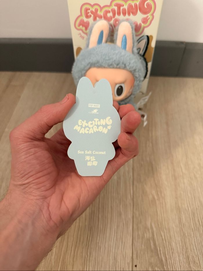 POPMART Labubu Sea Salt Coconut - Exciting Macaron - photo numéro 4