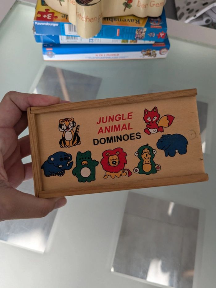 Dominos les animaux de la jungle - photo numéro 2