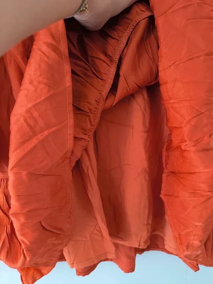 Robe terracotta Emilie.K – Taille M – Neuve avec étiquette - photo numéro 4