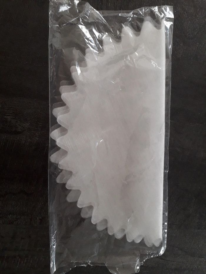 Filet dragées voile de tulle baptême mariage communion fete - photo numéro 2