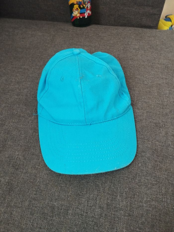 Casquette turquoise taille 54