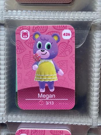 mini carte amiibo Megan