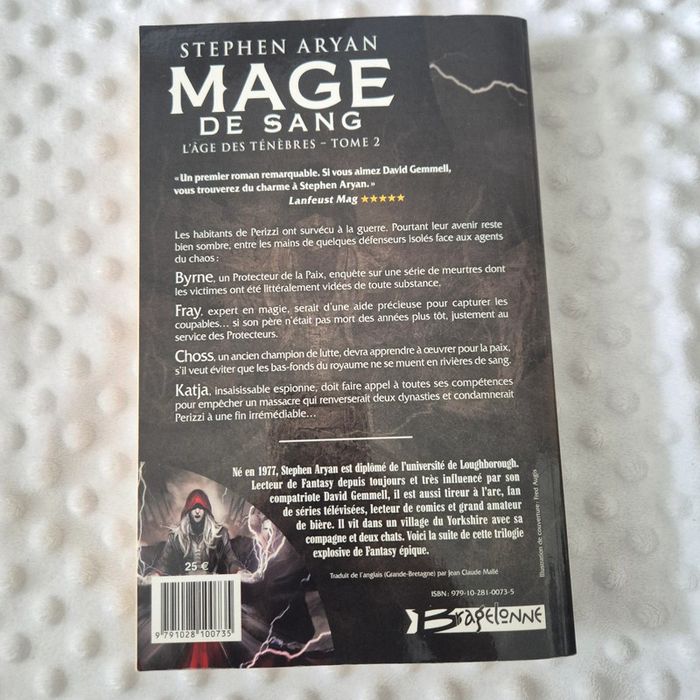 Lot Mage de sang - Stephen Aryan - photo numéro 5