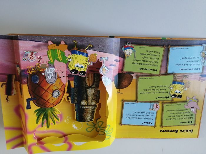 livre enfant bob l'éponge - photo numéro 2
