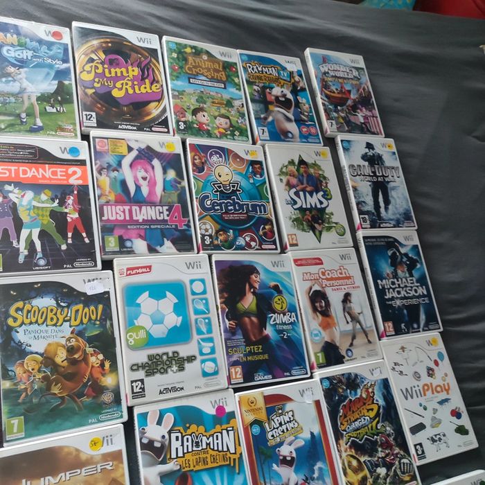 Lot de 36 jeux Nintendo Wii - photo numéro 3