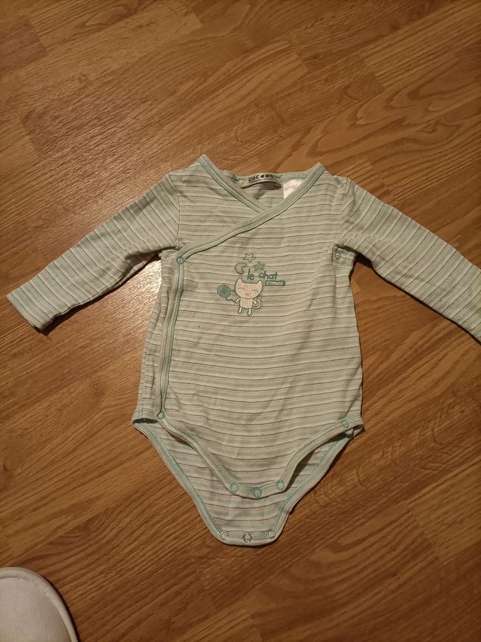 Lot de 3 body 6mois