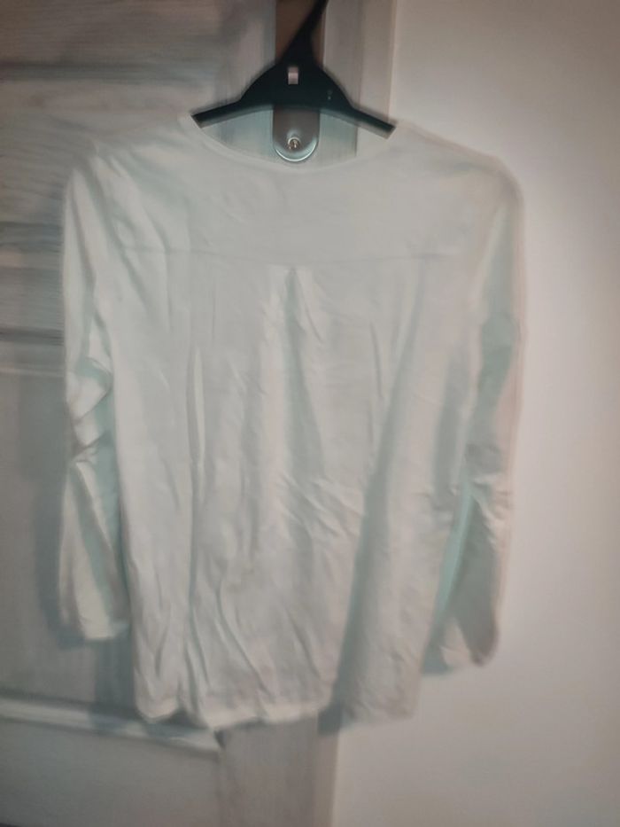 T-shirt blanc bonne humeur - photo numéro 2