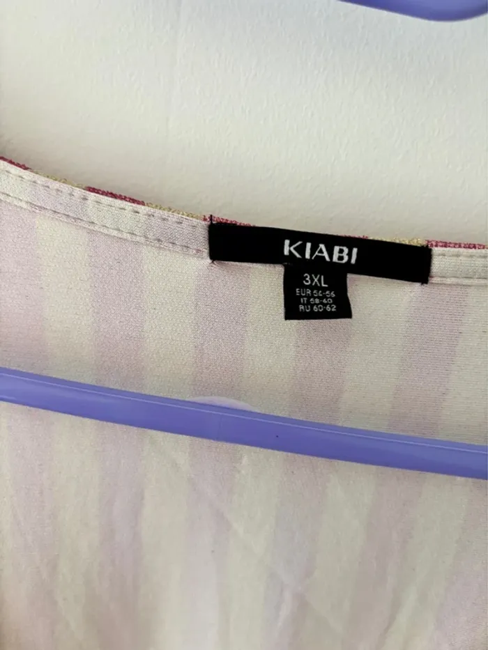 Robe pailletée rose dorée neuve taille 3XL 54/56 Kiabi - photo numéro 7
