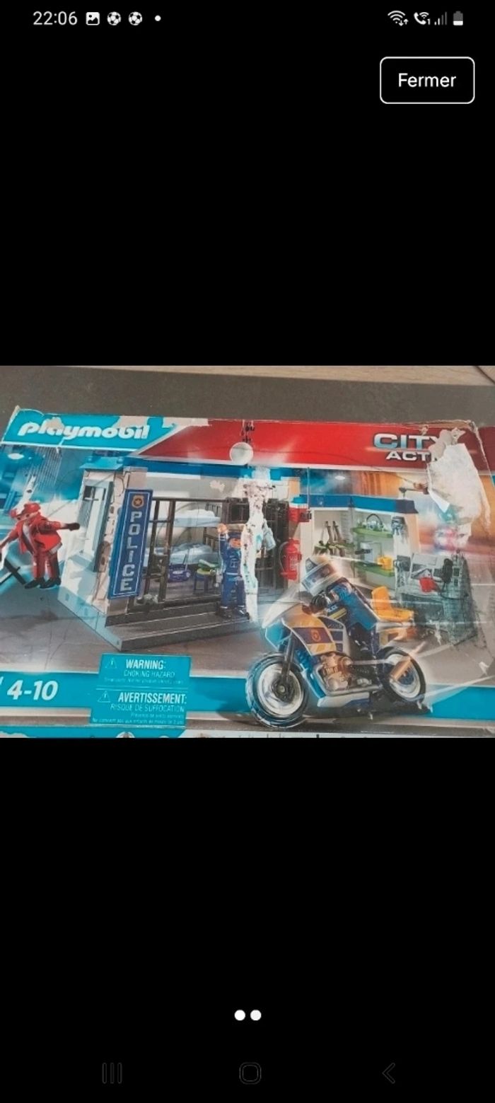 Commissariat de police playmobil - photo numéro 2