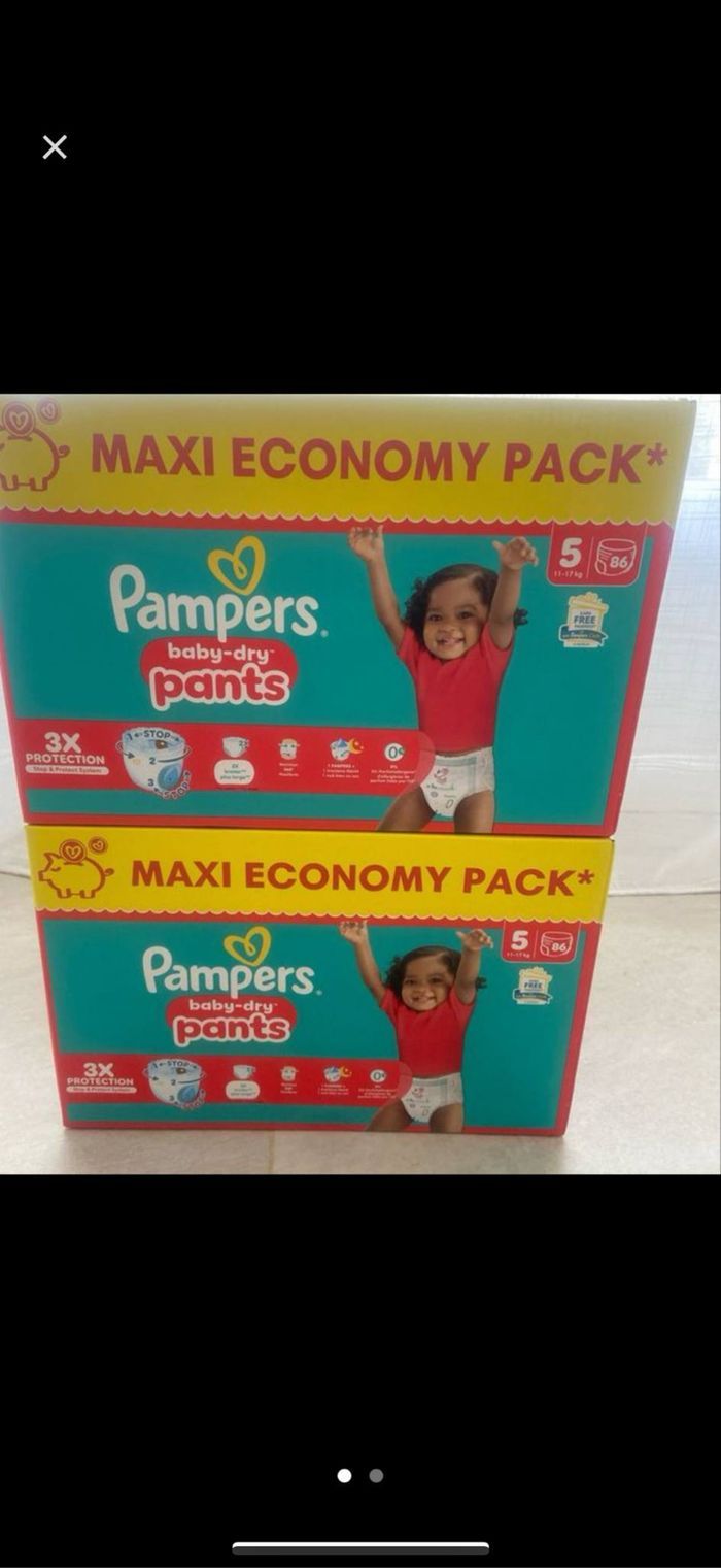 Pampers baby dry pants taille 5(11-17) kg