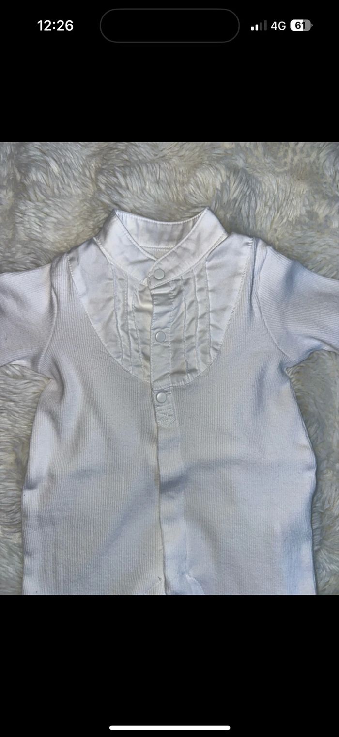 Pyjama blanc - photo numéro 2