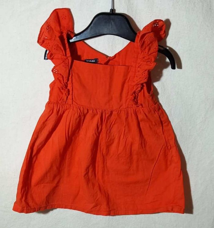 Robe rouge Kiabi