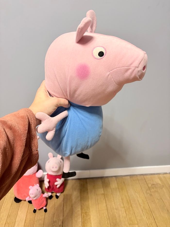 Lot peluche peppa pig - photo numéro 4