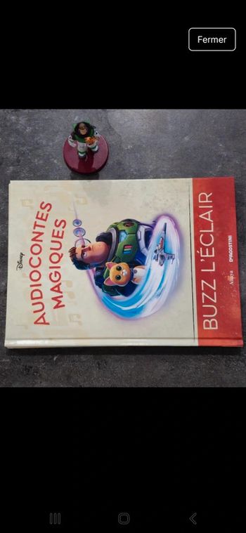 Livre et figurine 101 des audiocontes Magiques altaya audio conte audio compte disney