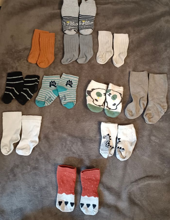 Lot de 11 paires de chaussettes