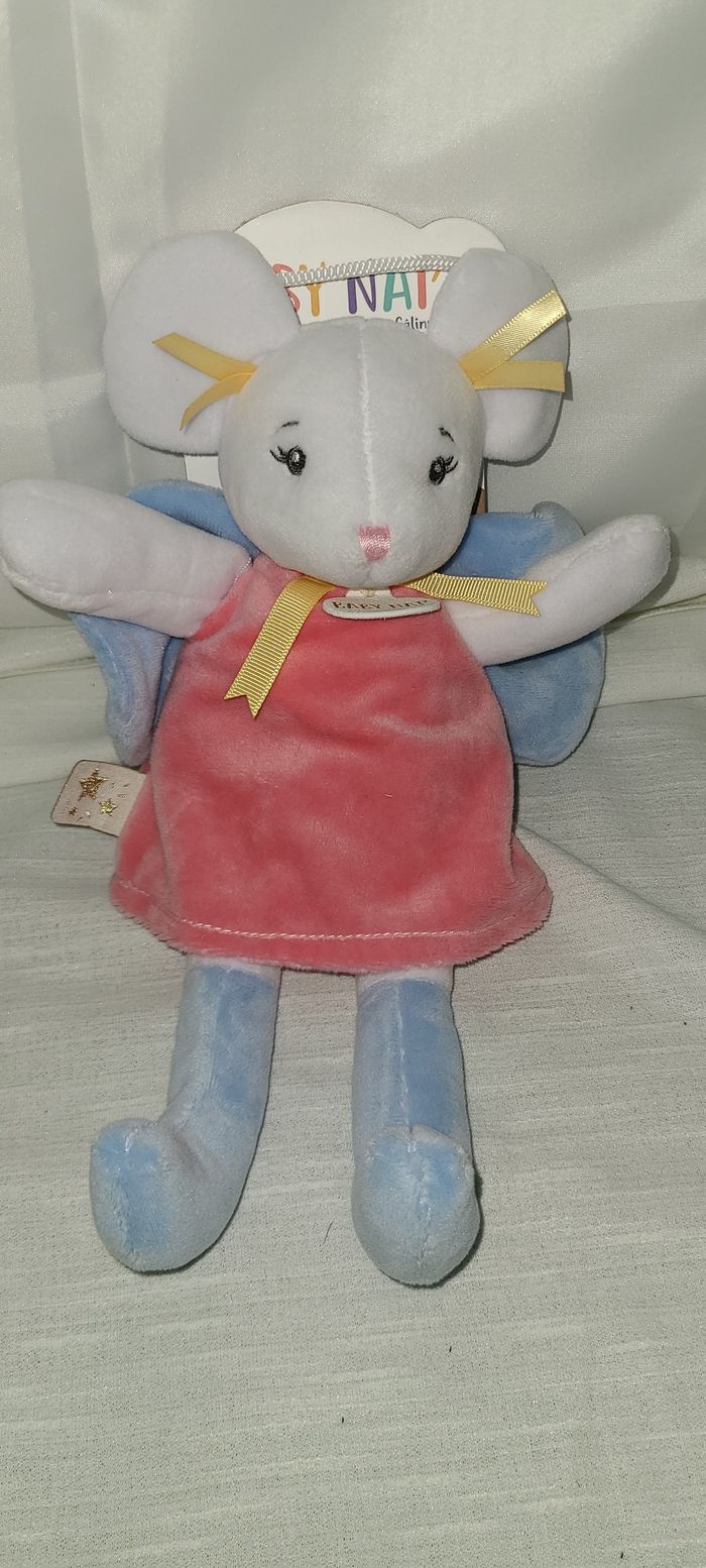 Doudou Souris Babynat Baby Nat' - Praline