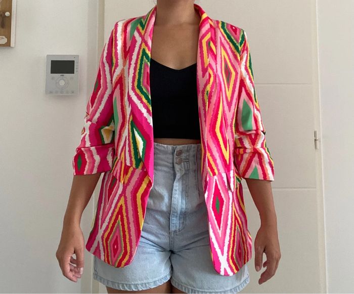 Blazer rose - photo numéro 3