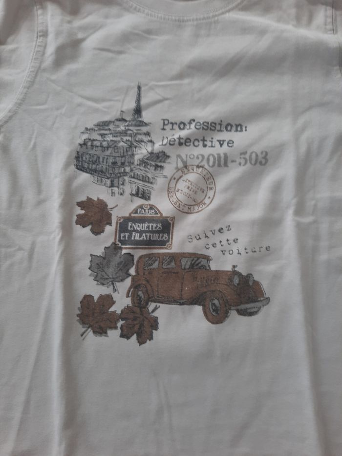 Tee shirt blanc - photo numéro 2