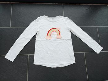 Tee-shirt arc en ciel fille 12 ans (146-152 cm)