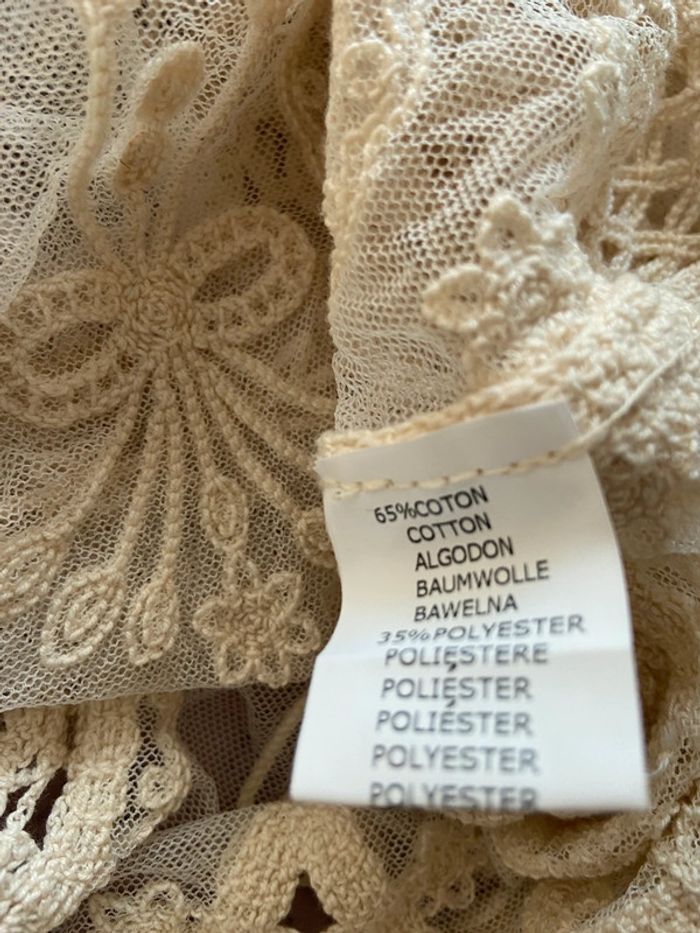 🌼Blouse bohème en dentelle brodée🌼 - photo numéro 5
