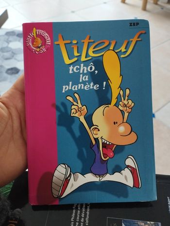 Bibliothèque rose Titeuf Tcho la planète !