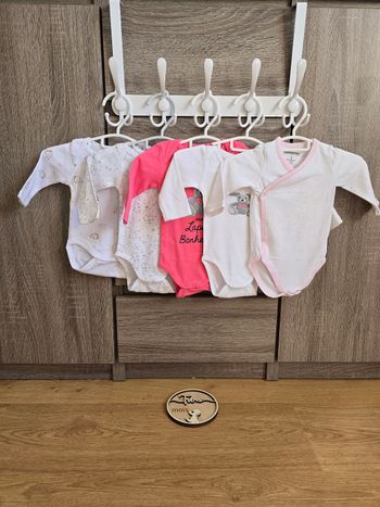Vêtement Bébé Fille - Lot de bodies - Multi-marques - 3 mois