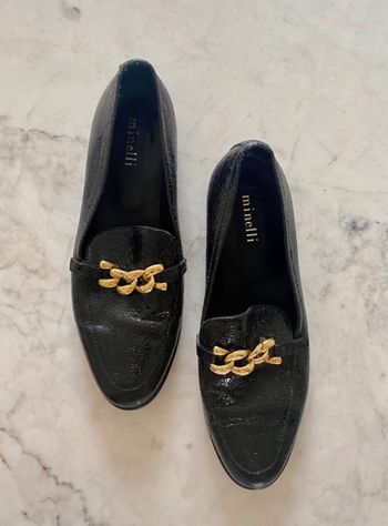 Mocassins vernis noir