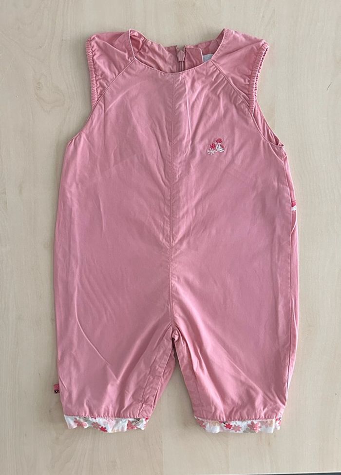 Salopette grain de blé fille 6 mois 68 cm - photo numéro 2