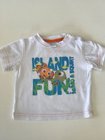 T-shirt bébé Némo Island fun 12M