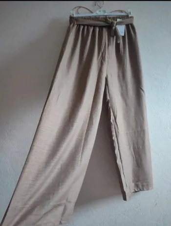 Pantalon jambes large Palazzo taille unique