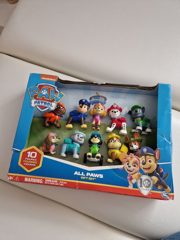 Coffret figurine pat patrouille neuf