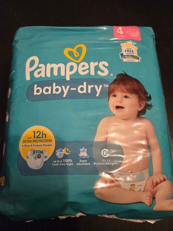 Pampers baby dry T4
