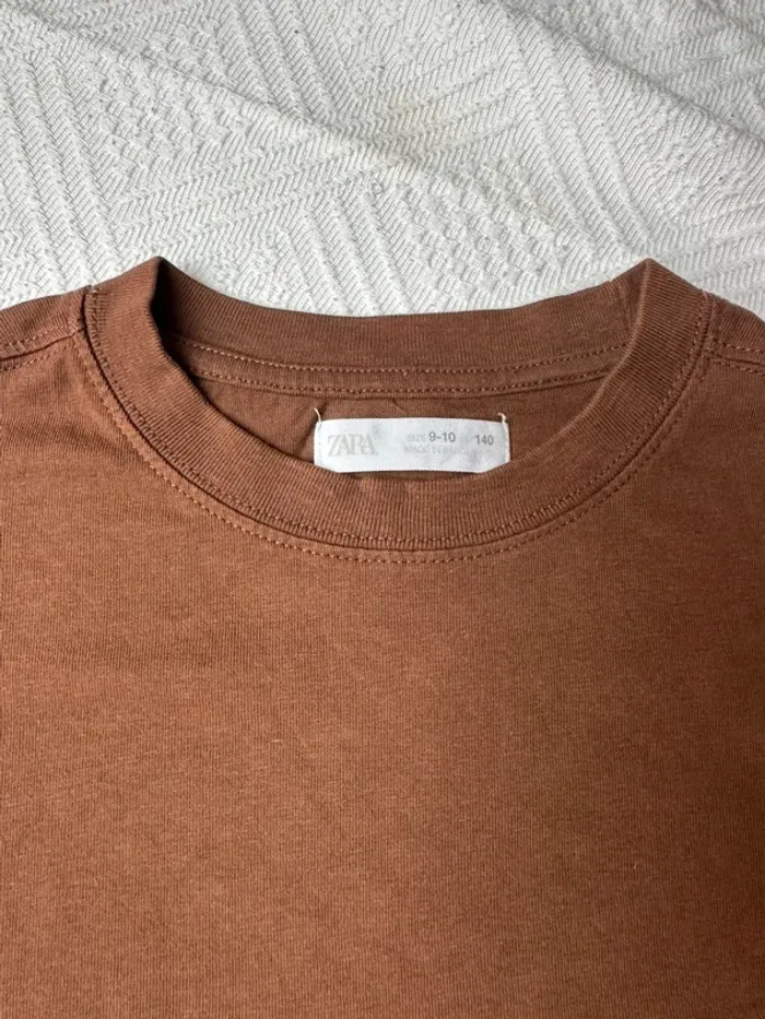 T-shirt Zara 9/10 ans - photo numéro 2