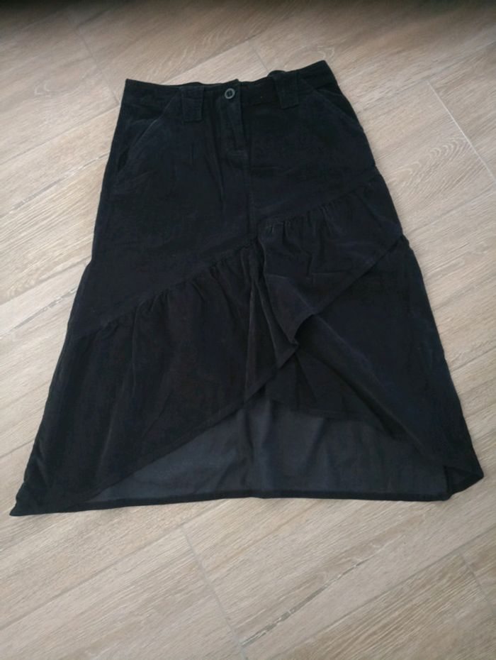 Jupe velours taille 36