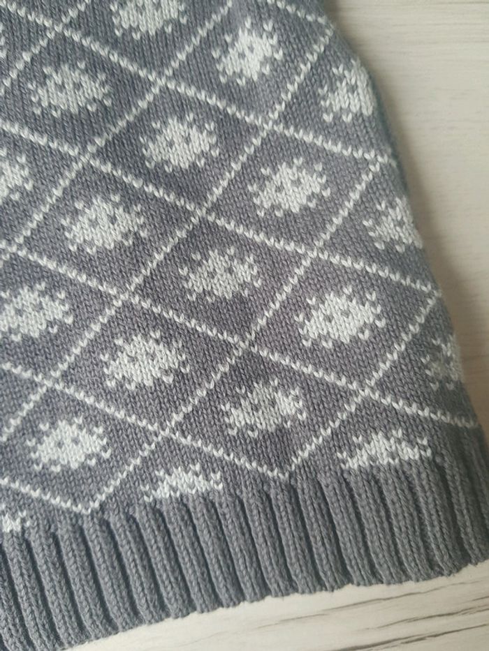 Lot de 2 pulls épais et chauds hiver garçon 6mois - photo numéro 5