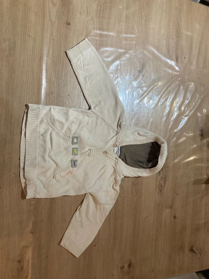 Pull à capuche 12 mois verbaudet