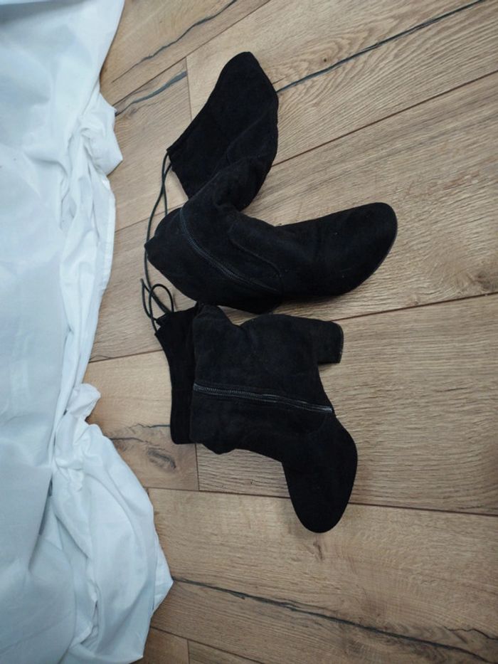 Bottes en velours
