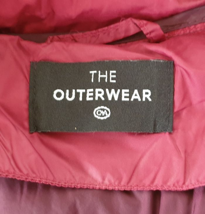 Doudoune bordeaux C&A T.36 - photo numéro 6