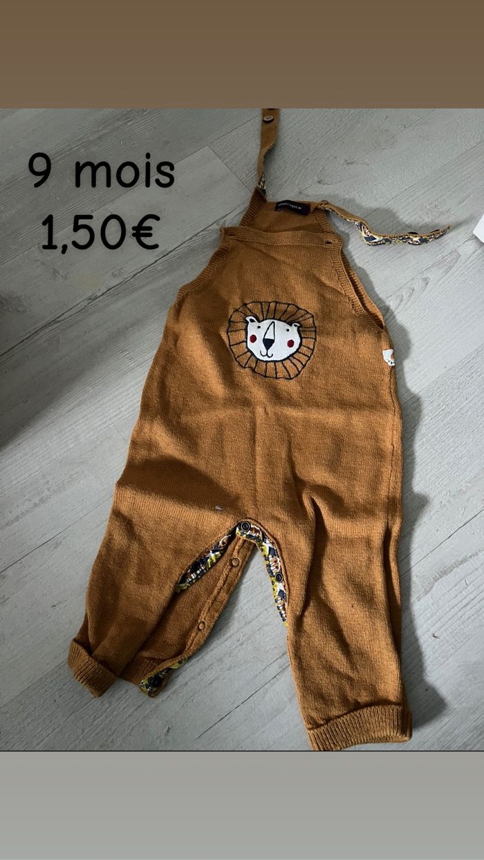 Salopette marron