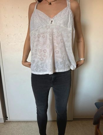 Débardeur à dentelle Undiz