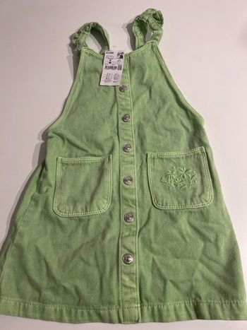 Robe jeans vert kiabi 4 ans