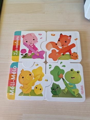 Livre Meli Mélo les couleurs